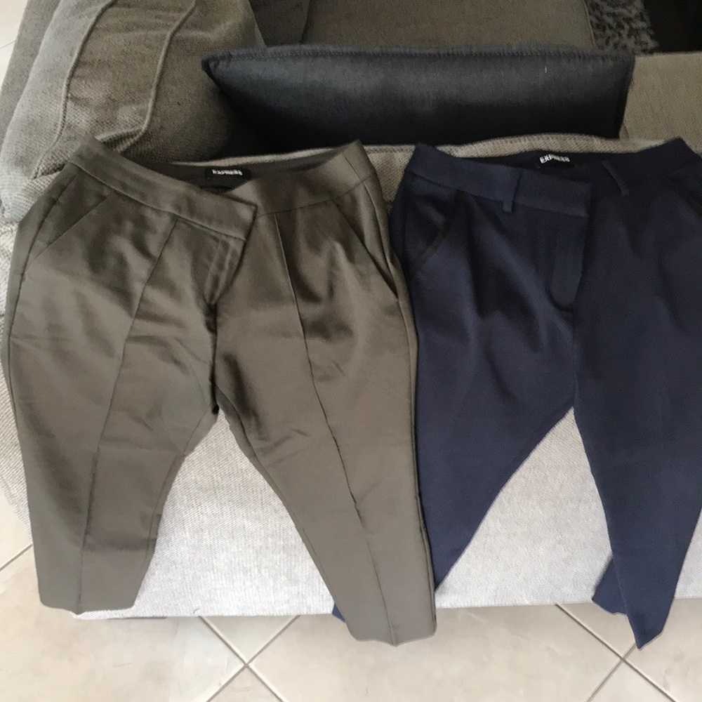 Express dress pants ankle Size 4 - 2 pair lot